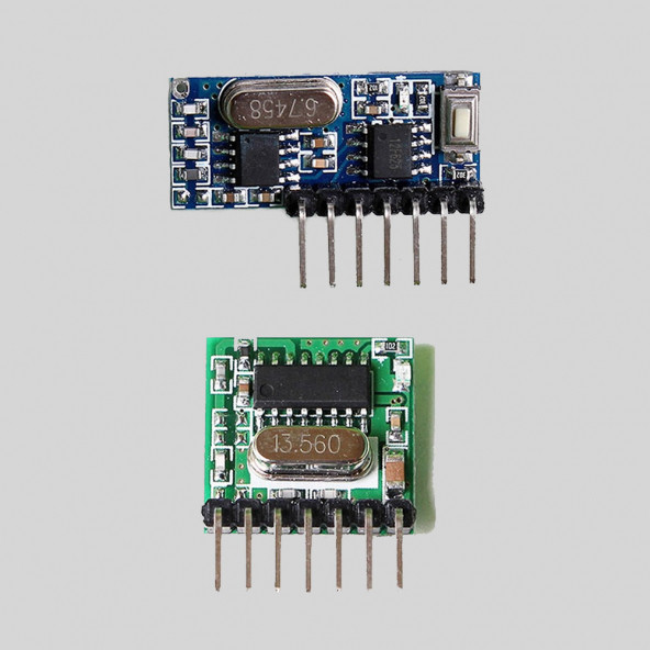 4 Kanal 433Mhz RF Alıcı Verici Kit - 1527 Formatını Öğrenebilir - Resim 6
