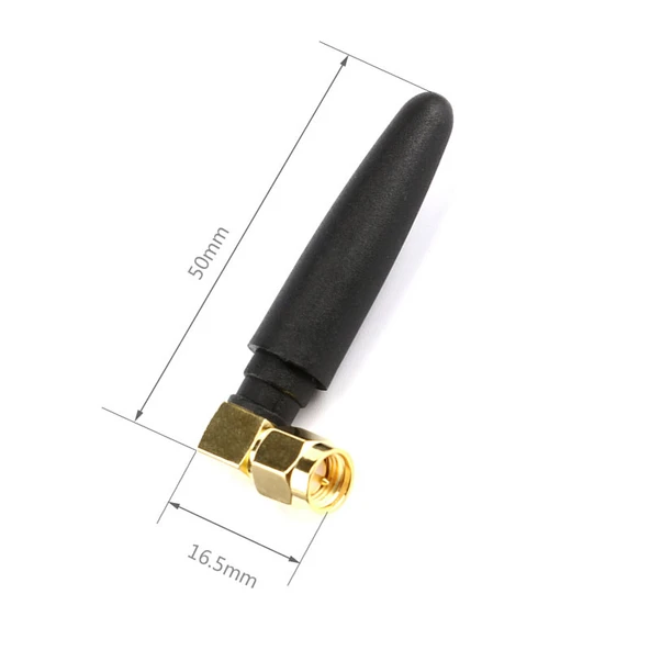GSM GPS GPRS Anten 3dBi SMA 90 Derece 900MHz 1800MHz 2400MHz - Resim 8