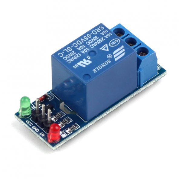 1 Kanal 5V Röle Modül AC 250V 10A Arduino