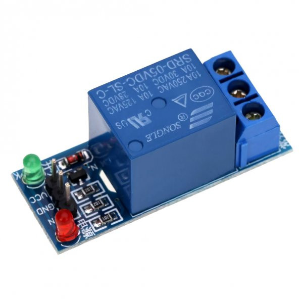 1 Kanal 5V Röle Modül AC 250V 10A Arduino - 5