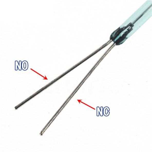 Reed Röle 3 Pin Reed Switch 60V 4W Manyetik Alan Anahtar NO NC - 3