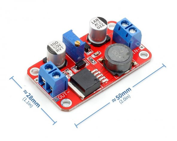 XL6019 5A DC-DC Ayarlanabilir Voltaj Yükseltici Güç Kaynağı Modül