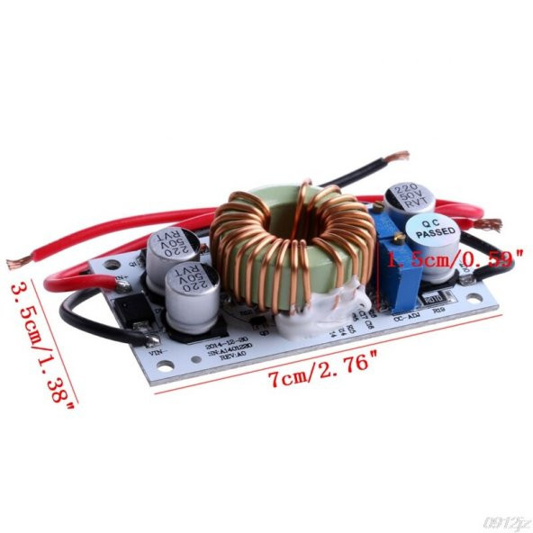 8A Boost Modül 250W Voltaj Yükseltici Modül DC DC Çevirici Yükseltici 10V-50v Regülatör - 7