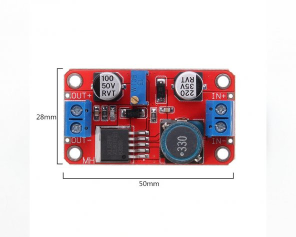 XL6019 5A DC-DC Ayarlanabilir Voltaj Yükseltici Güç Kaynağı Modül - 7