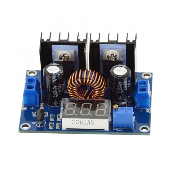 XL4016 Voltmetreli Ayarlanabilir 4-40V To 1.25-36V 5A Step-Down - 3