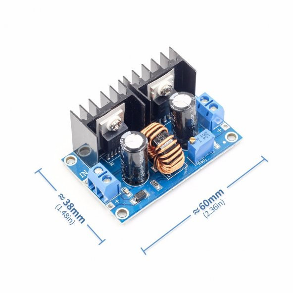 XL4016 40V 5A Ayarlanabilir Güç Kaynağı ( Voltaj Düşürür ) - 1