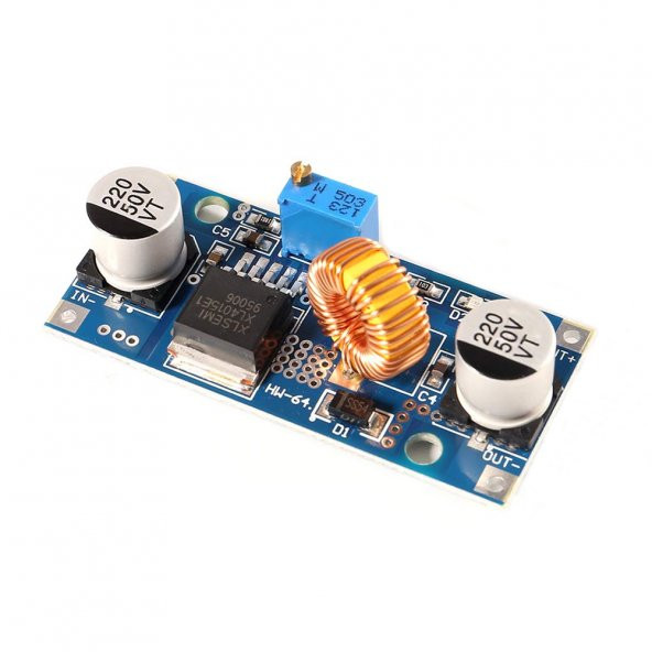 XL4015 36V 5A DC Voltaj Düşürücü Ayarlanabilir Güç Kaynağı Modülü - 1