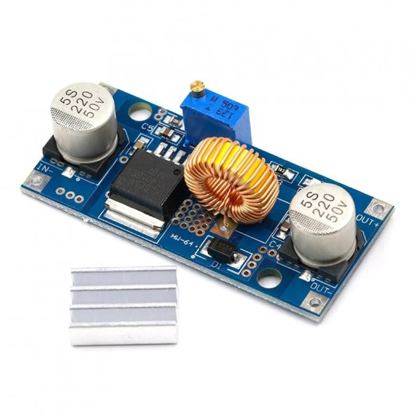 XL4015 36V 5A DC Voltaj Düşürücü Ayarlanabilir Güç Kaynağı Modülü - 3