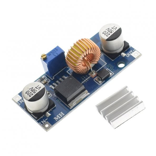 XL4015 36V 5A DC Voltaj Düşürücü Ayarlanabilir Güç Kaynağı Modülü - 6