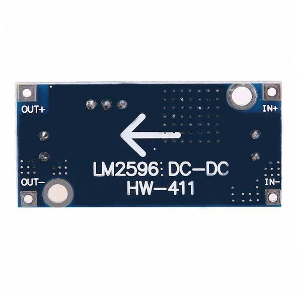 Ayarlanabilir 3A Mini Güç Kaynağı Voltaj Düşürücü Lm2596 Modül - 4