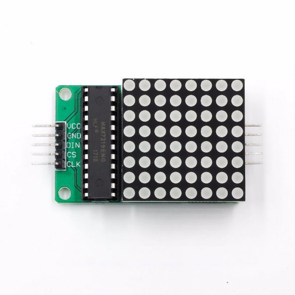 MAX7219 Nokta Led Matris Modülü 8x8 Matris Ortak Katot 64 Nokta - 3