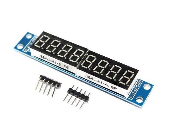 MAX7219 8 Hane Seri 7 Segment Ekran Ekran - 8 Digit Dijital Seri - Resim 3