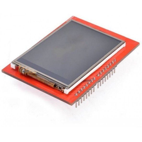 2.4 inch 320X240 Tft Lcd Shield + Resiztif Dokunmatik + Microsd - Resim 5
