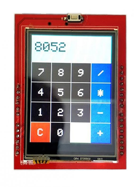 2.4 inch 320X240 Tft Lcd Shield + Resiztif Dokunmatik + Microsd - Resim 7