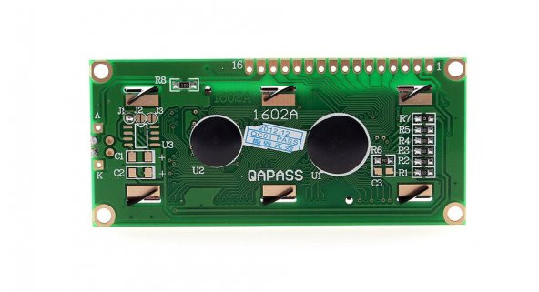 2x16 Karakter Lcd Yeşil Backlight 1602A Arduino 16x2 - Resim 8