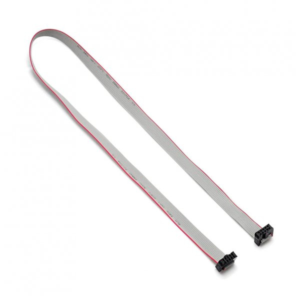 70cm 10 Pin IDC Flat  Kablo JTAG ISP AVR ARM Programlama Kablo - 4