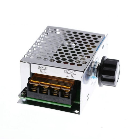 AC 220V 4000W Dimmer-Hız Kontrol Devresi-Voltaj Regülatörü-SCR Elektrikli Fırın Rezistans Su Isıtıcı - 2