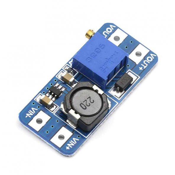 MT3608 Dc-Dc Step Up Boost Modül 2-28V 2A Voltaj Yükseltici - 4