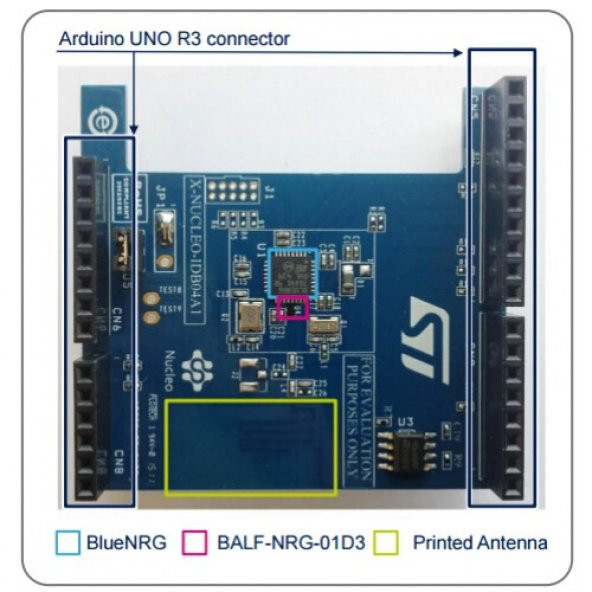 X-NUCLEO-IDB04A1 Arduino Geliştirme Kiti  Bluetooth Board - 2