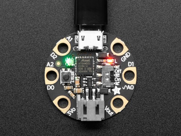 GEMMA M0 ATSAMD21E18 Development Board Geliştirme Kartı - 3