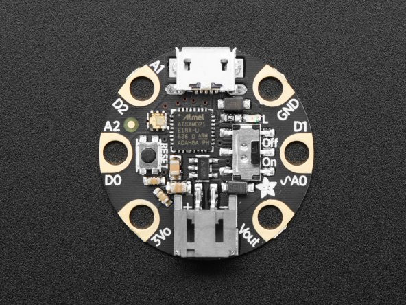 GEMMA M0 ATSAMD21E18 Development Board Geliştirme Kartı - 4