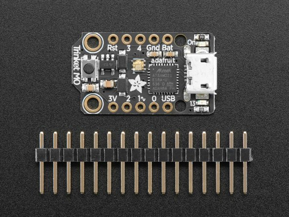 Trinket M0 Adafruit ATSAMD21E18 Development Board Geliştrme Kart - Resim 6