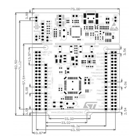 NUCLEO-F334R8 Arduino Geliştirme Kiti - Resim 6