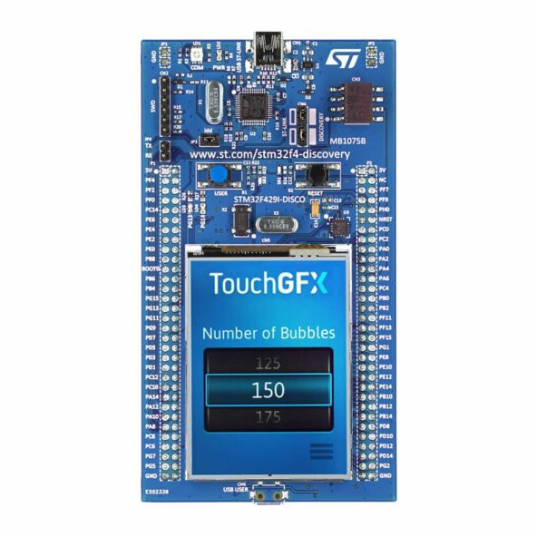 STM32F429I-DISC1 Geliştirme Kartı Discovery Kit Arm Cortex-M4 Mcu 2.4 TFT LCD STM32 Geliştirme Kartı