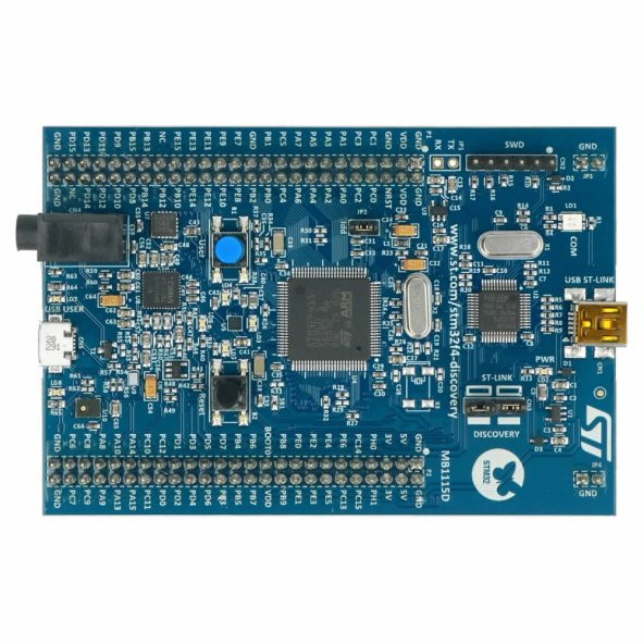 ST STM32F411E-DISCO Discovery Kit  STM32F411VET6 Arm Cortex-M7 Mcu STM32 Geliştirme Kartı - 4