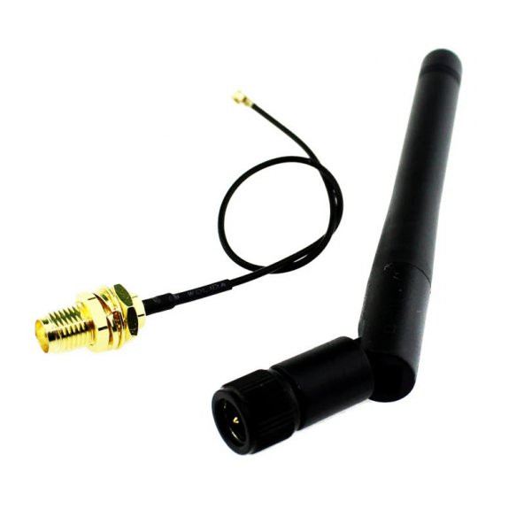 Esp8266 2.4Ghz 3 Dbi Wifi Anten Seti Wifi Mesafe Artırıcı Kablosz - 4
