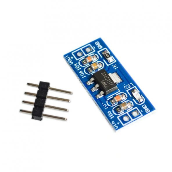 AMS1117 3V3 Modül Voltaj Regülatörü 3.3V Güç Kaynağı Modülü Volta - Resim 2
