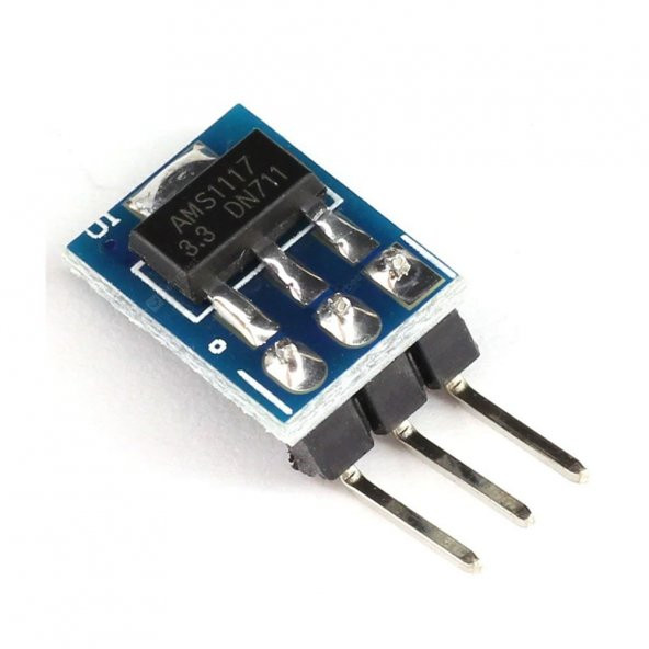 AMS1117 3.3V DIP Modül 3V3 800mA Voltaj Düşürücü 3 Pin Header Çı - 4
