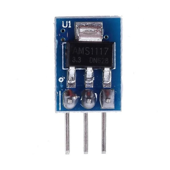 AMS1117 3.3V DIP Modül 3V3 800mA Voltaj Düşürücü 3 Pin Header Çı - 5