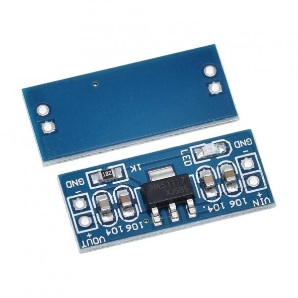 AMS1117 3V3 Modül Voltaj Regülatörü 3.3V Güç Kaynağı Modülü Volta - Resim 6