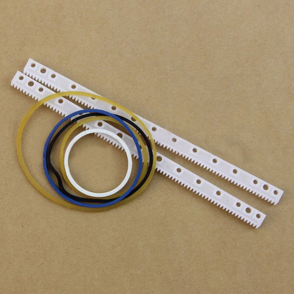 75 Parça Plastik Dişli Seti RC Çark Arduino - Resim 8