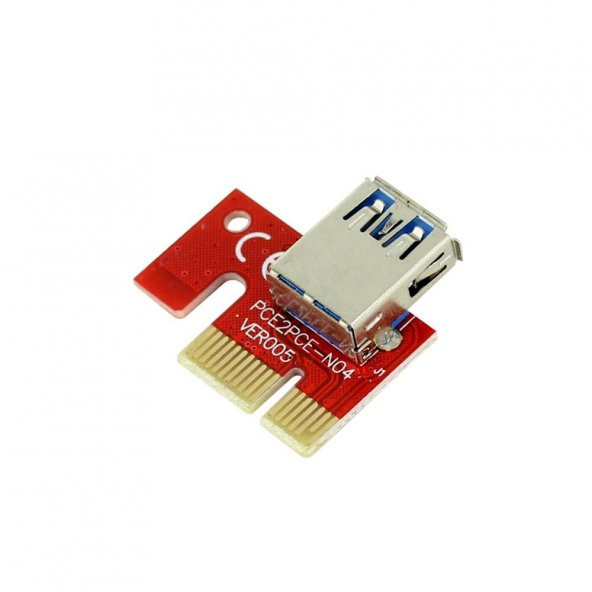 Mini PCI-E USB Molex Yükseltici Kart Bitcoin-Mining-Crypto - Resim 6