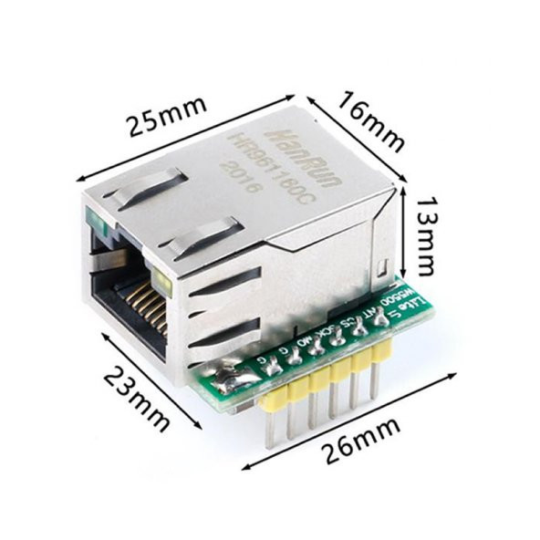 W5500 Mini Ethernet Modül - Resim 8