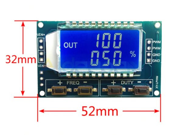 1Hz / 150kHz Kare Dalga Sinyal Jeneratör Modülü Xy-lpwm - Resim 6