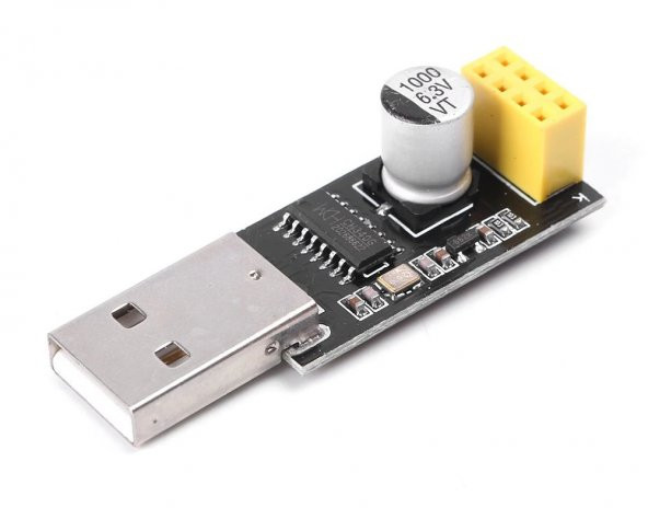 Esp8266 Esp-01 Modulü İçin Pc Usb Bağlantı Ayar Adaptörü Ch340