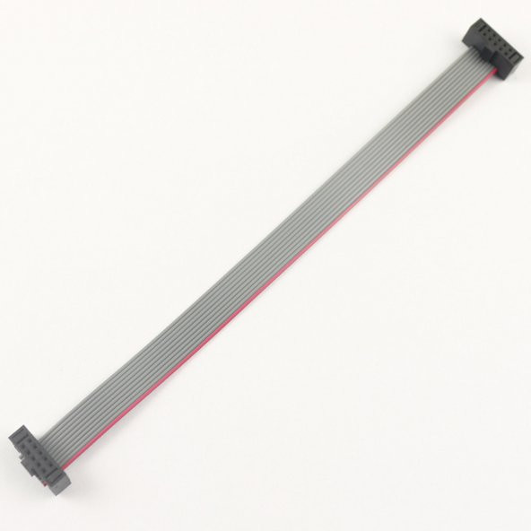 1.27mm Pitch 15cm 150mm 10 Pin IDC Flat Ribbon Kablo Programlama Data Debug Kablosu JTAG SWD - Resim 3