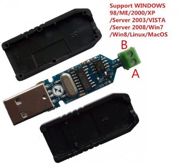 Usb To Rs485 Seri Haberleşme Modülü Max485 485 Dönüştürücü - 4