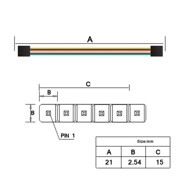 6 Pin Programlama Kablosu - 8