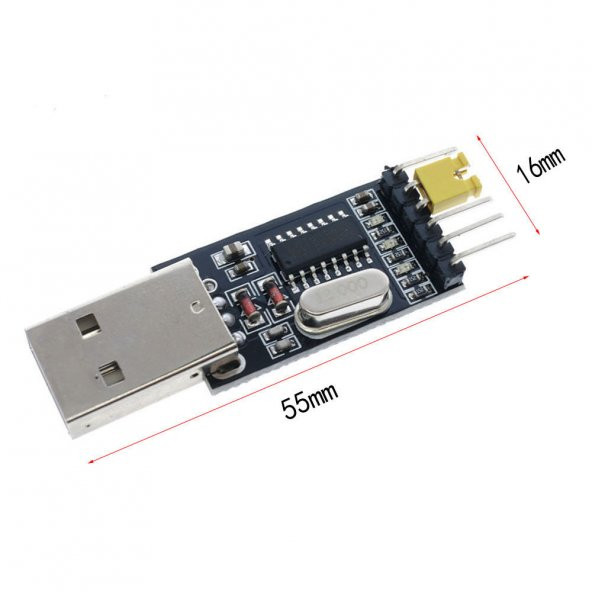 CH340G USB to TTL UART Modül - Resim 7