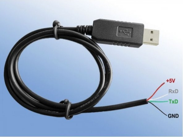 USB to TTL UART PL2303HX Kablolu Modül - Resim 8