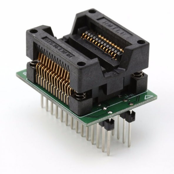 SOP28 SO28 to DIP28 Yaylı Adaptör Soket Eeprom Flash Programlayıcı Entegre Kolay Programlama Aparatı