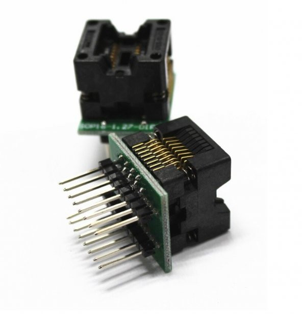 SOP16 SO16 to DIP16 Yaylı Adaptör Soket - Resim 3