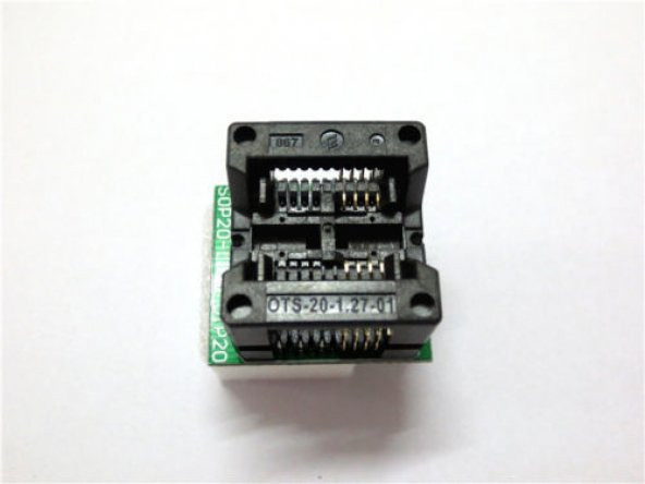 2 li SOP8 SO8 to DIP8 Adaptör Soket - 5