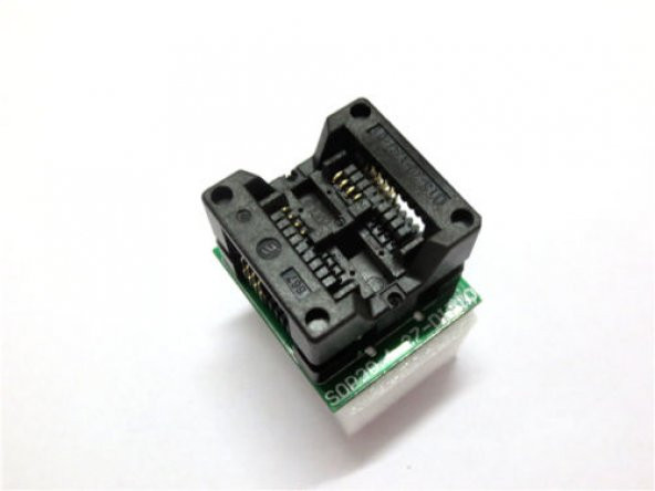 2 li SOP8 SO8 to DIP8 Adaptör Soket - 7