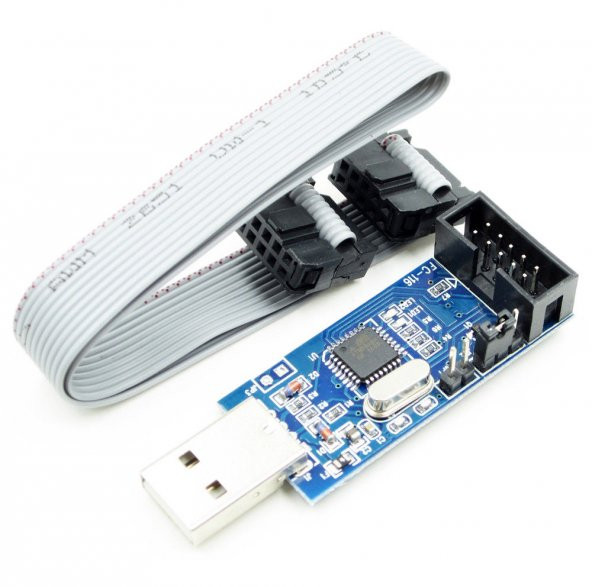 Usbasp V2.0 Usbısp Atmel Mcu Programlayıcı Avr Prog Usb Asp Isp - 1