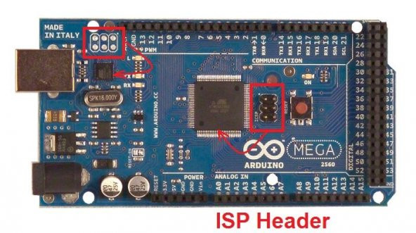 Atmel 10 Pin 6 pin Çevirici - 5